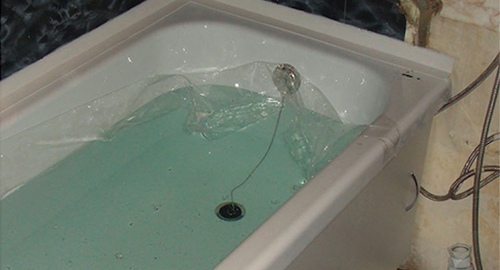 Установкой акрилового вкладыша | Будогощь